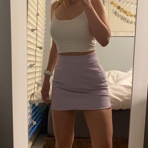 lilac skirt